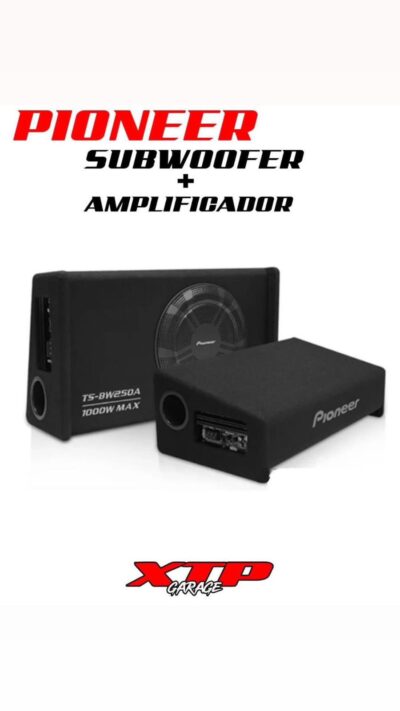 Subwoofer Pioneer Amplificado
