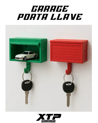 Garage porta llave 3d