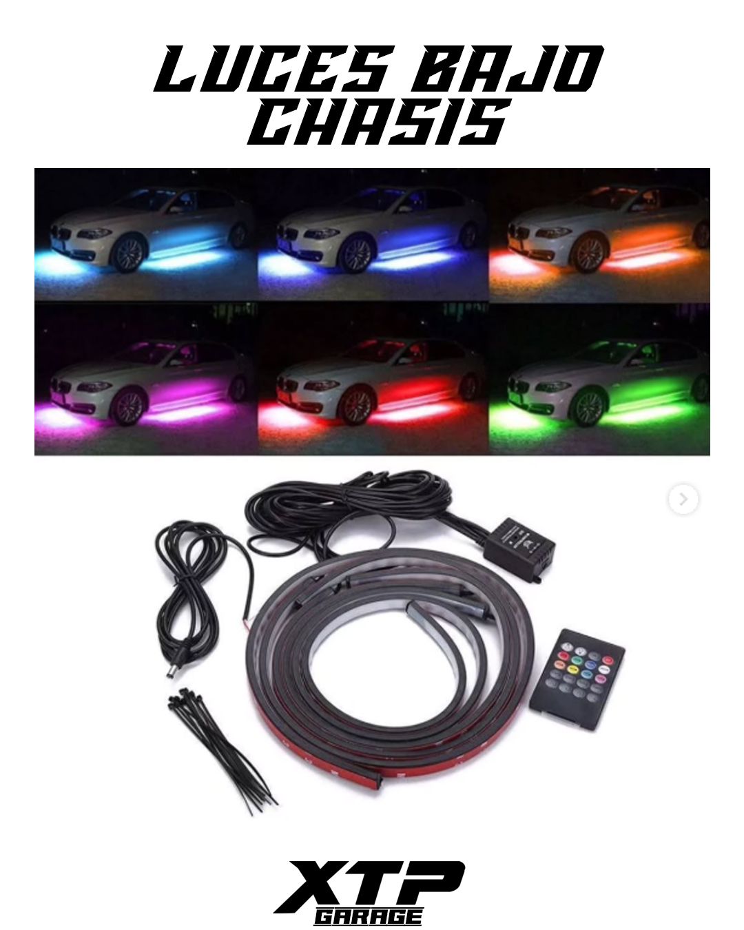 Luces bajo chasis economicas
