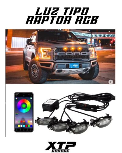 Luz Tipo Raptor RGB