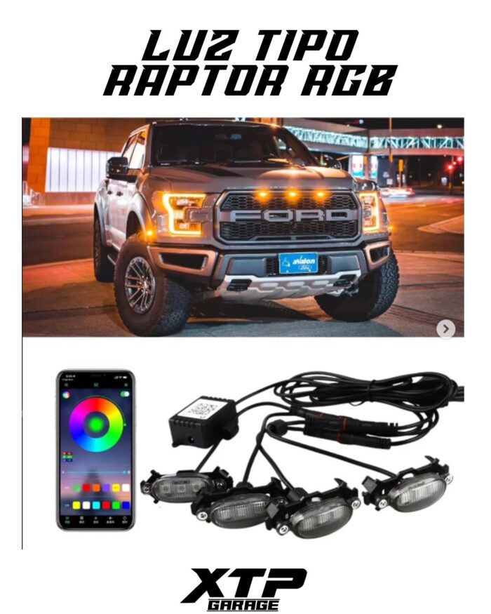 Luz Tipo Raptor RGB