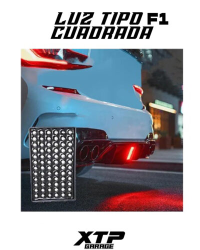 Luz TIPO F1 cuadrado