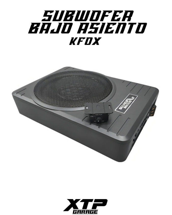 Subwoofer bajo asiento KFOX