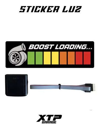 Sticker led TURBO