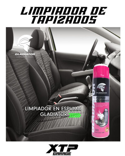 Limpia tapizados espuma