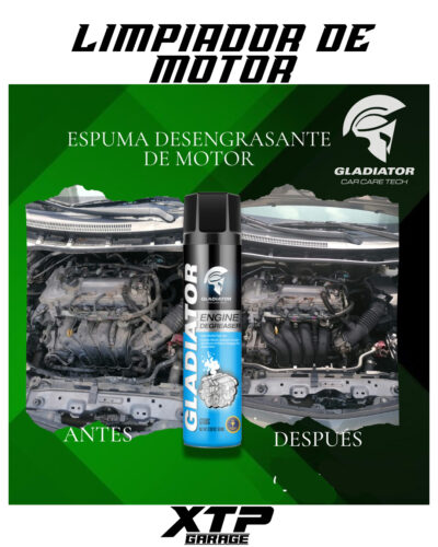 Limpia motor espuma