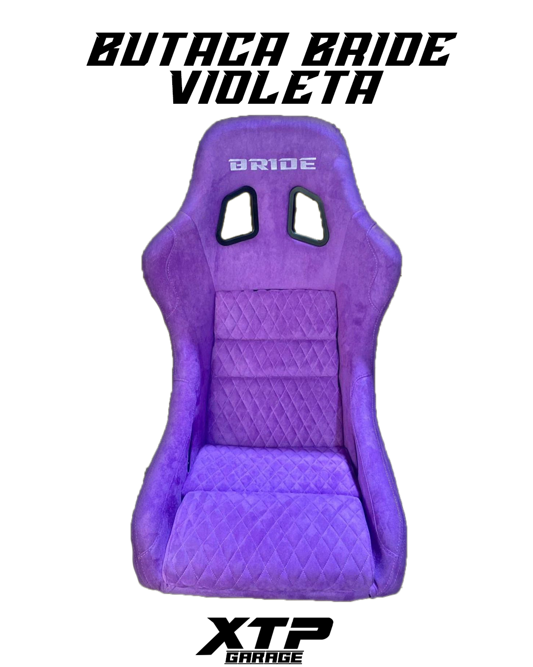 Butacas Bride violeta Fijas