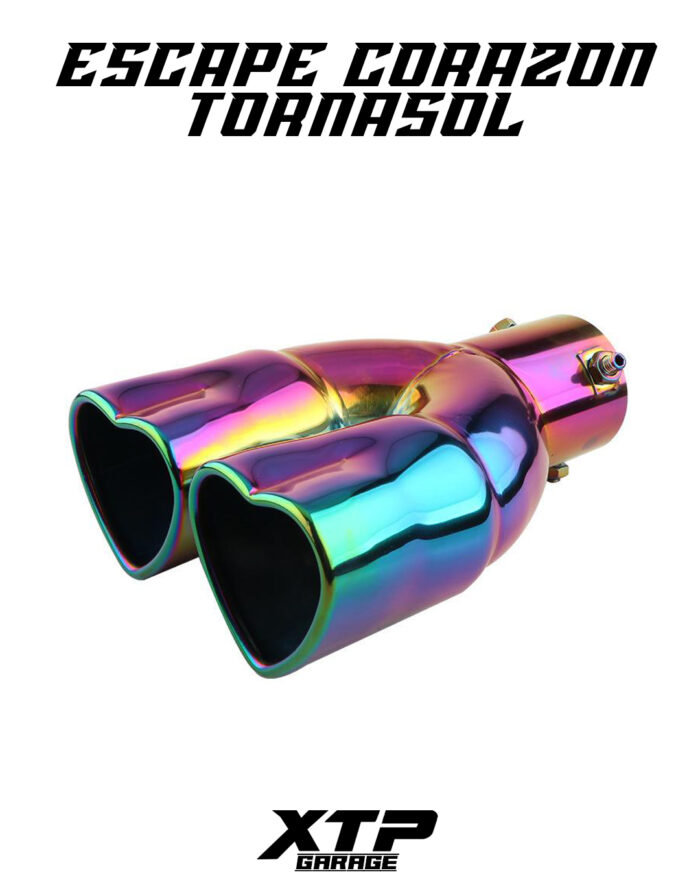 Cola escape corazon tornasol